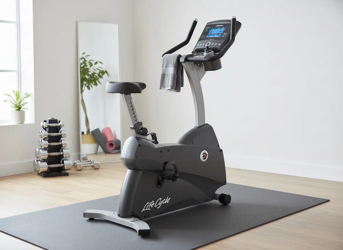 Bicicleta estática vertical marca Lifecycle