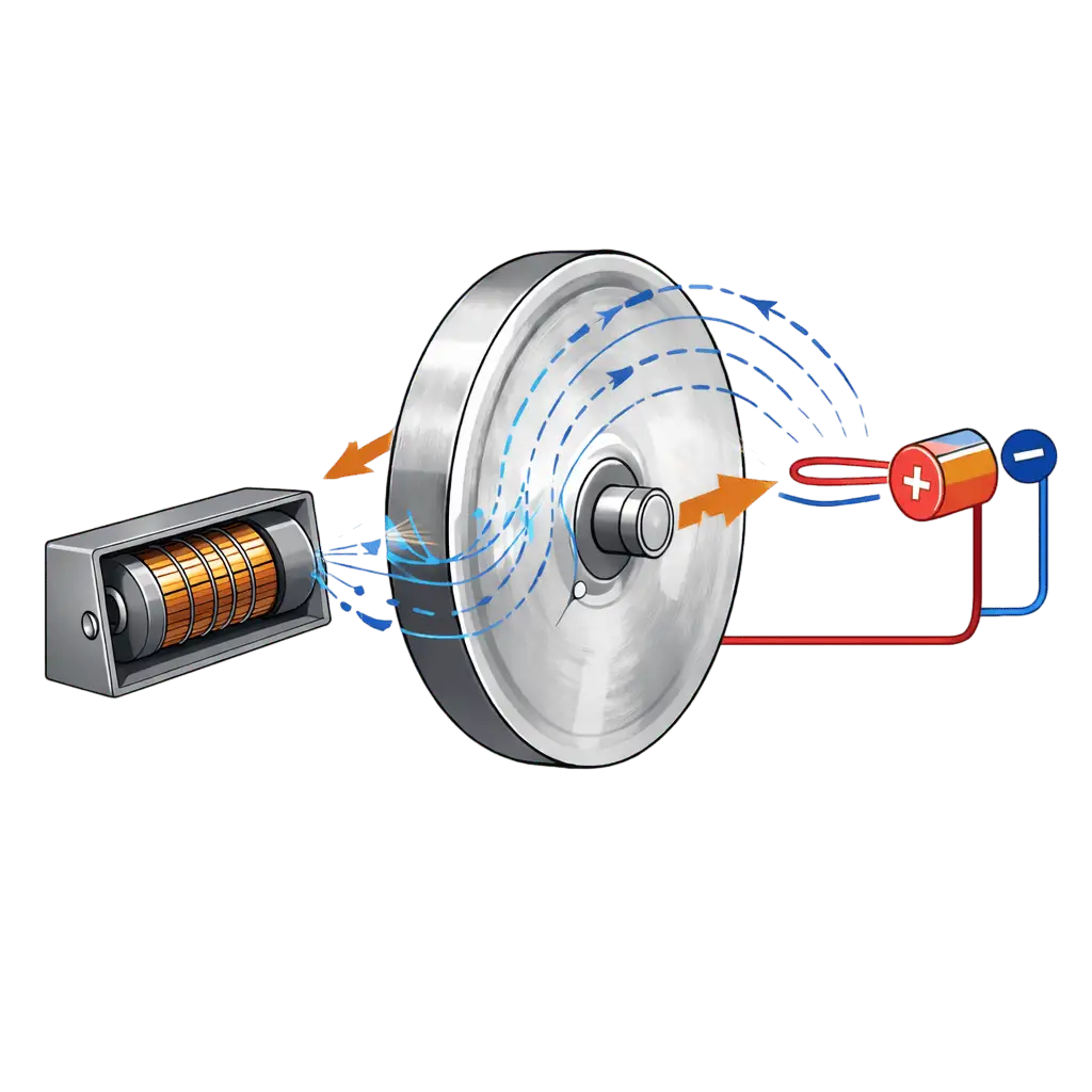 electromagnetic braking system diagram