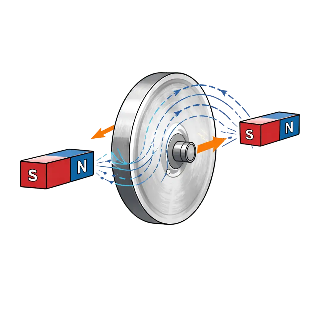 magnetic braking system diagram