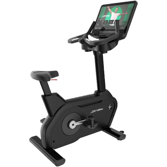 Bicicleta estática Club Series+ Upright Lifecycle de Life Fitness