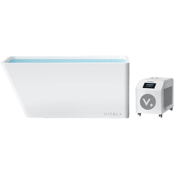 Cold plunge Acrylic Tub & Chiller by Vital+
