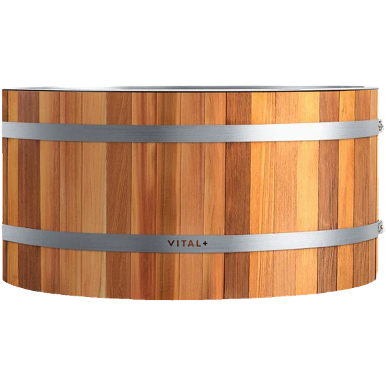 Cold plunge Cedar Ice Bath & Chiller by Vital+