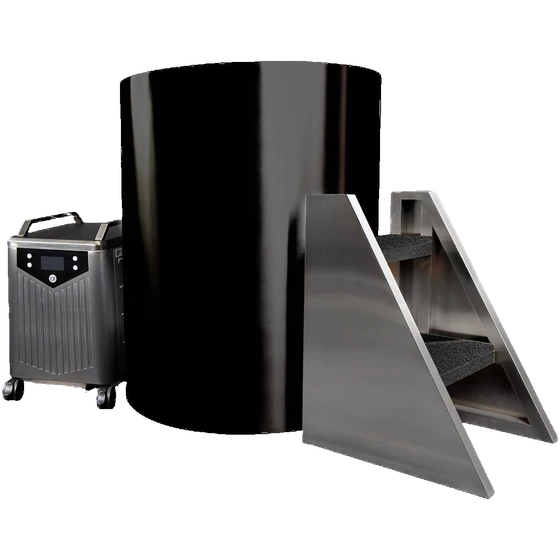 Cold plunge Cyber Barrel by Polar Monkeys