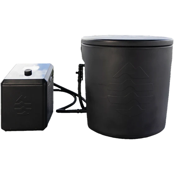Cold plunge Ice Barrel 300 Bundle by Ice Barrel